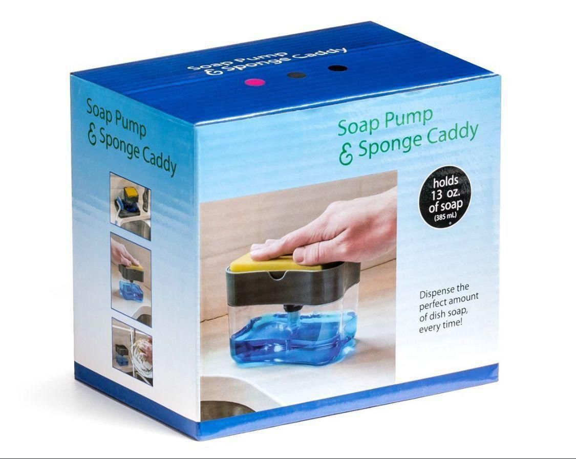 Soap Pump & Sponge Caddy