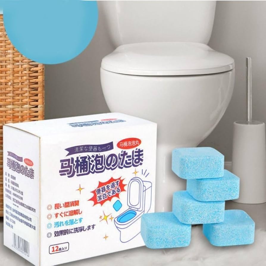 12 PCs toilet cleaning tablet
