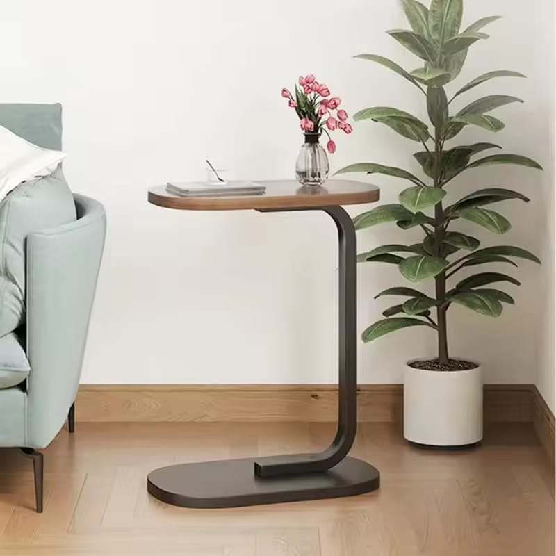 C-shaped Side Table Small Coffee Table