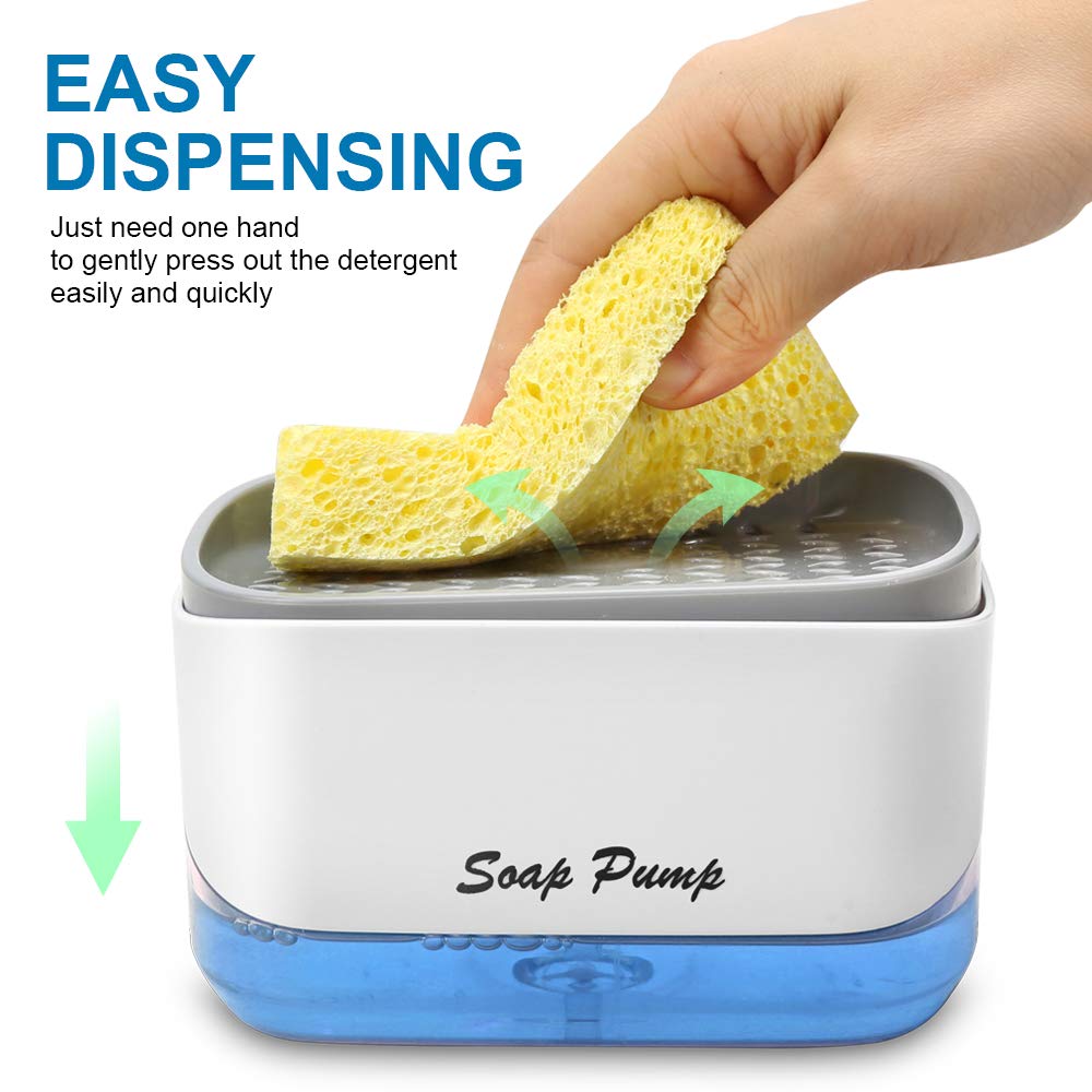 2 in 1 Automatic Soap Dispenser