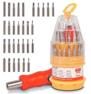 31-IN-1 ELECTROc SCREW DRIVER SET