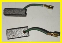 25 Quality Carbon Brush Taiwan non-spring 20(L)x10(W)x5(H)mm| Carbon Brushes| Carpentry Tools & Equipment