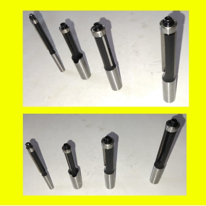 Flush Trim Bit | MEN | 1/4" x 1/4" x 1 1/2" | Router Bits