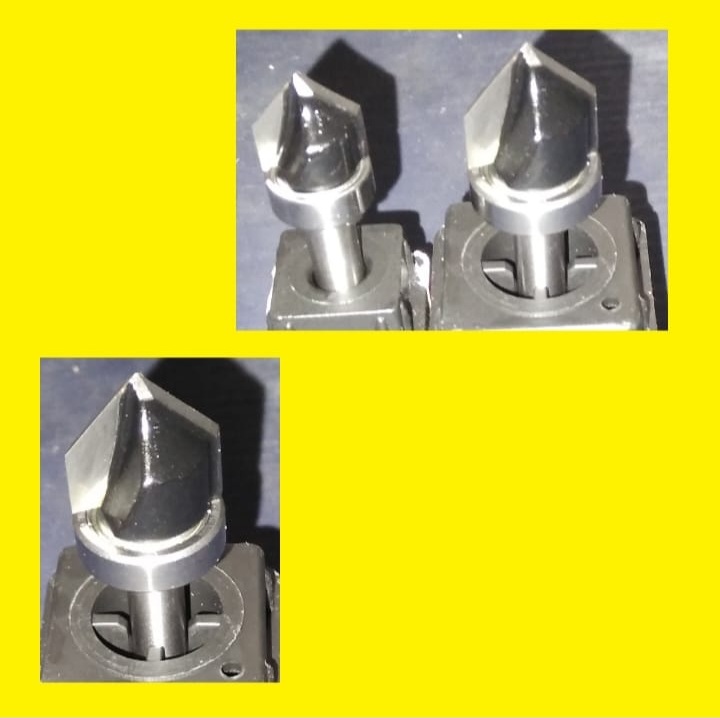 Bearing Shank V Grooving Bit | MEN | 1/4" x 1/2" | Router Bits