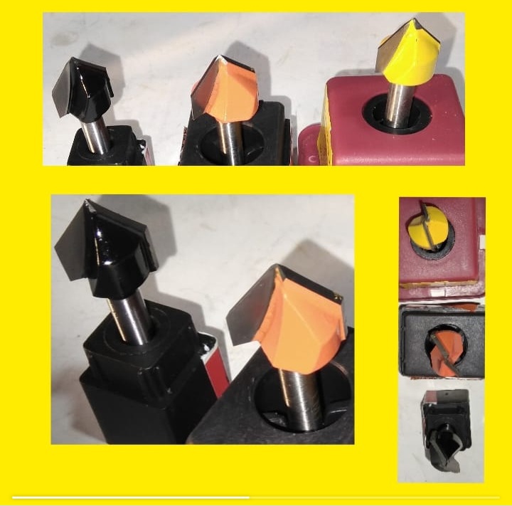 V Grooving Bit | NET | 1/4" x 5/8 | Router Bits